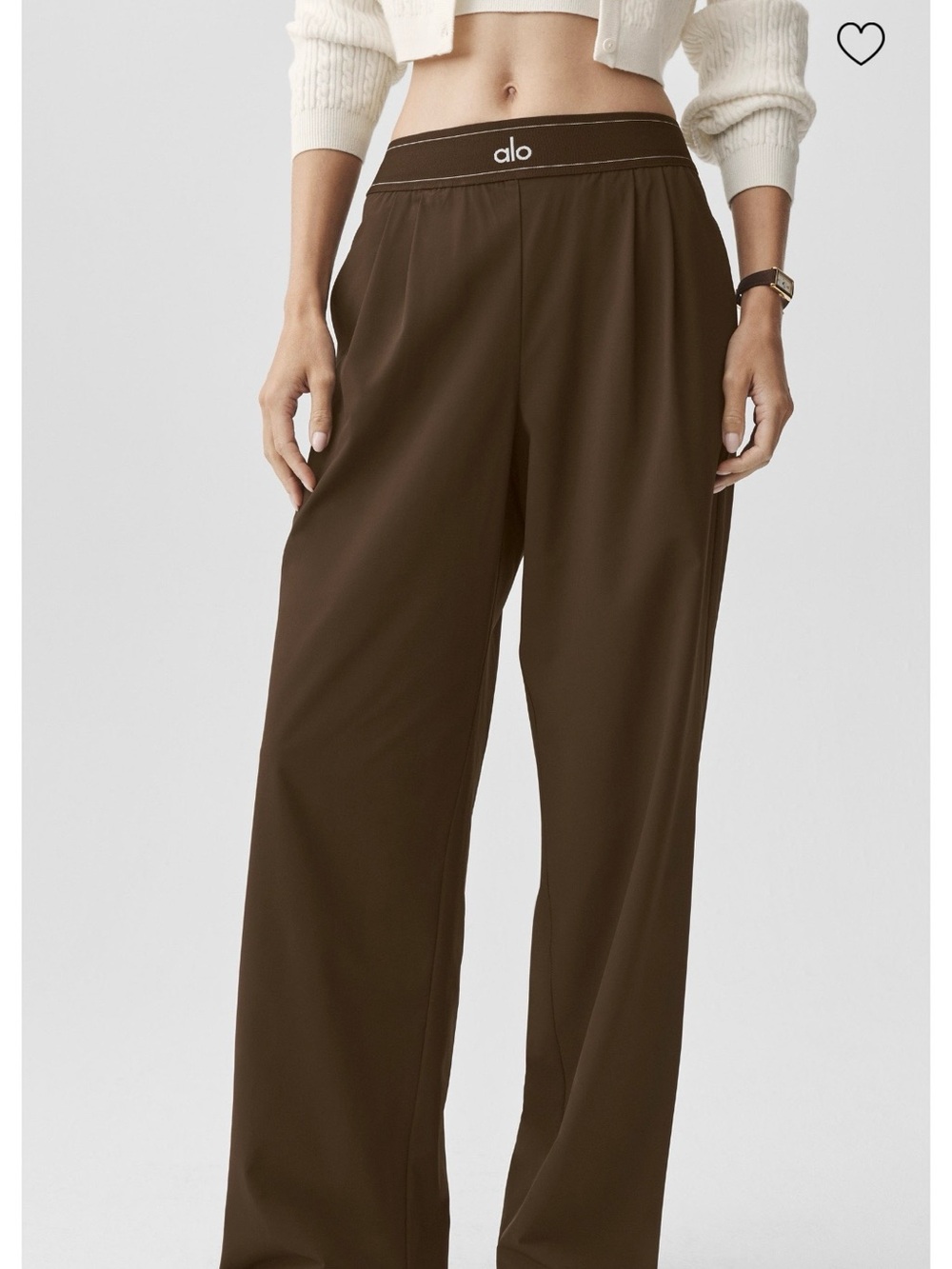 ALO Suit up Trouser (Regular) Espresso